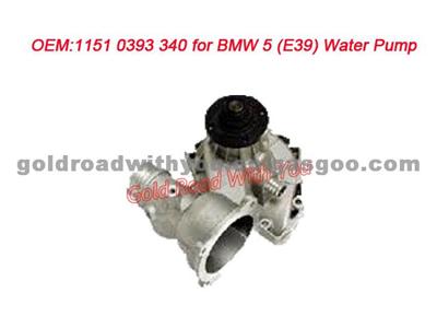 Water Pump 1151 0393 340 For E38，E39，E31