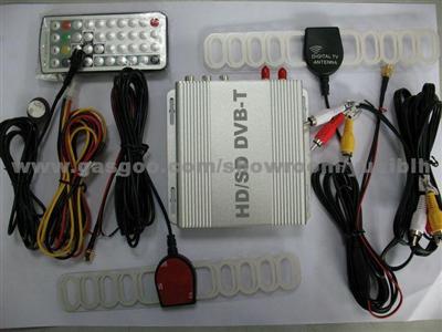 Digital Car DVB-T TV TUNER HD DVB-T999B For High Speed Driving