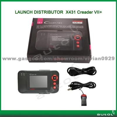 Original Launch X431 Creader VII+ Upgrate Online In Stock Now