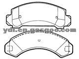 Semi-Metal Brake Pad D387