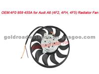 Radiator Fan 4F0 959 455A For Audi A6