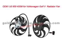 Radiator Fan 11J0 959 455M Volkswagen Polo (9N_)