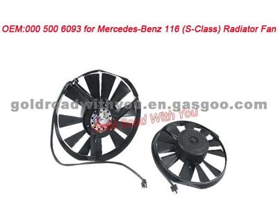 Radiator Fan 000 500 6093 For Mercedes-Benz 116 (S-Class)