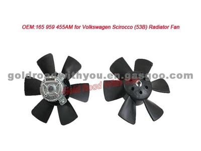 Radiator Fan 165 959 455AM For Volkswagen Scirocco (53B)