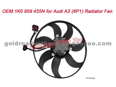 Radiator Fan 1K0 959 455N Audi A3