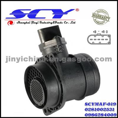 Mass Air Flow Sensor For AUDI SEAT VW 0 281 002 531 0281002531 0 986 284 009 0986284009 038 906 461B 038906461B 038 906 461BX 038906461BX V10-72-1067