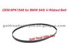 V-Ribbed Belt 6PK1548 For BMW 545i