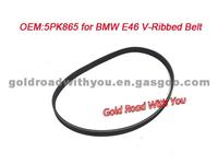 V-Ribbed Belt 5PK865 For BMW E46