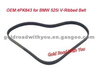 V-Ribbed Belt 4PK843 For BMW 525i