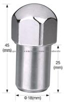 Mag Lug Nuts,Dome Medium Mag