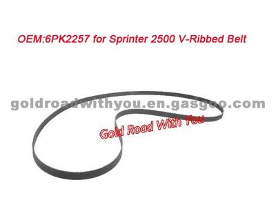 V-Ribbed Belt 6PK2257 For Sprinter 2500