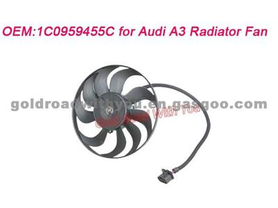 Radiator Fan 1C0959455C For Audi A3
