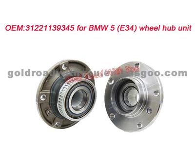 Wheel Hub Unit 31221139345 For BMW 5 (E34)