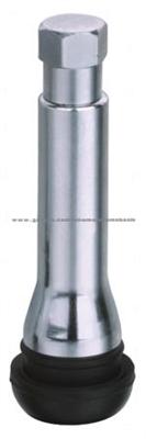 Snap-In Tubeless Valves,Chromed Sleeve Snap-In Tubeless Valves