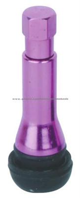 Snap-In Tubeless Valves,Chromed Sleeve Snap-In Tubeless Valves