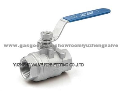 Stainless Steel 2pc Ball Valve