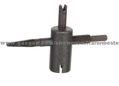 Core Tools,Valve Tools,Four-Way Valve Repair Tool, Black Hardened