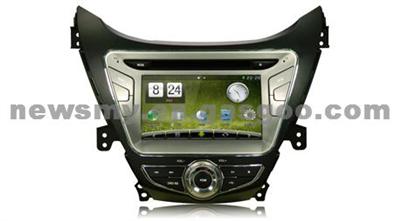 DT3243S-H 2012 Elantra Android4.2 Quad Core Dvd Car Player Support SD/ T Card/ DVB T