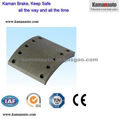 NAO Brake Lining 19032 For BPW KNOTT