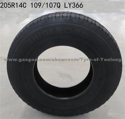 Pcr Semi Steel Radial Passenger Car Tyre/PCR Tire/Tyre SHINEROAD366(205R14C 3 )