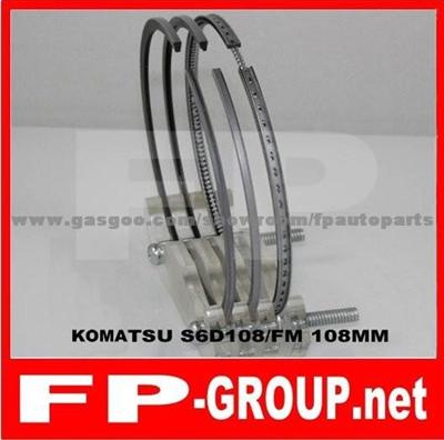 Komatsu S6D108 Piston Ring 6221-31-2200