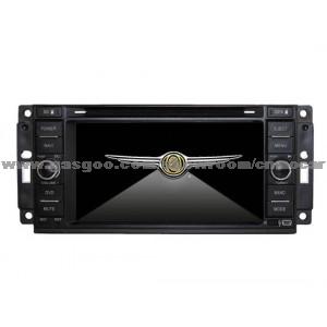 2 Din In Dash Autoradio Central Multimedia Car Multimedia Player Auto GPS DVD Radio Navigation For Chrysler