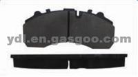 truck brake pad mercedes actros/bpw/saf/iveco