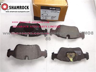 E36/3E46/Z3 Coupe/Z4 E85 Front Axle Brake Pads 1set 4pcs 34 11 6 756 128 /34 11 6 761 237 / 34 11 6 761 242 / 34 11 6 761 244 / 34 11 9 070 047 /09864