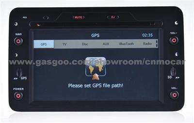 2 Din In Dash Autoradio Central Multimedia Car Multimedia Player Auto GPS DVD Radio Navigation For Fiat Alfa159 147