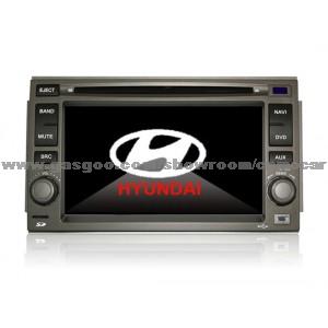 2 Din In Dash Autoradio Central Multimedia Car Multimedia Player Auto GPS DVD Radio Navigation For Hyundai Azera