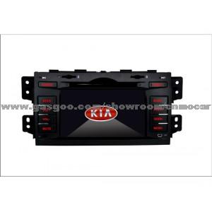 2 Din In Dash Autoradio Central Multimedia Car Multimedia Player Auto GPS DVD Radio Navigation For Kia Mohave
