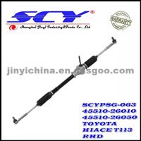 High Quality Power Steering Gear OE No:45510-26010 45510-26050 For TOYOTA HIACE T113 RHD