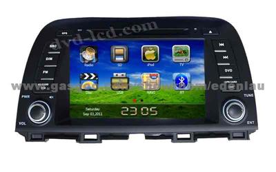 Car DVD GPS Player Radio Navigation Head Units For Mazda CX-5 TV Ipod RDS 8