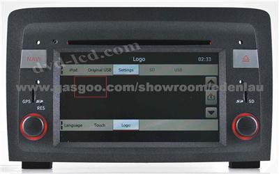 Car DVD GPS Navigation Radio Head Units For Fiat Idea Lancia Musa TV BT Ipod