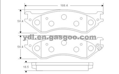 VOLKSWAGEN Brake Pad