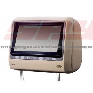 8 Inch Car Headrest TFT LCD Monitor With DVD