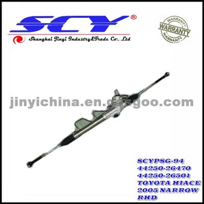 High Quality Power Steering Gear OE No:44250-26470 44250-26501 For TOYOTA HIACE 2005 NARROW RHD