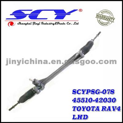 High Quality Power Steering Gear OE No:45510-42030 For TOYOTA RAV4 LHD