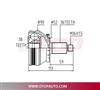 OTOP C.V Joint 101-D35-1-078 For VOLKSWAGEN POLO