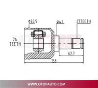 OTOP C.V Joint 224-D35-3001 for YY