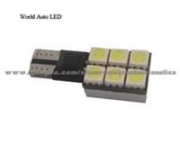 Ultra Bright Led Car Light,Can Bus,T10,6smd5050,12V DC