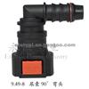 Urea Line Quick Connector Of 9.49 Elbow To Hose ID 8mm