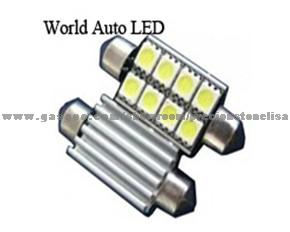 Ultra Bright Led Car Bulb,Festoon/211,8smd5050,12V DC