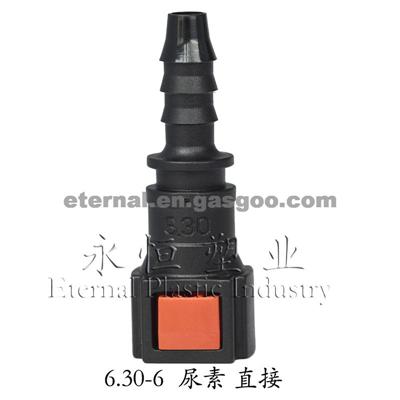 Urea Line Quick Connector Of 6.3 StraightTo Hose ID 6mm