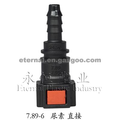 Urea Line Quick Connector Of 7.89 StraightTo Hose ID 6mm