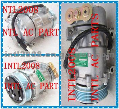 Sanden 7V16 Auto Ac Compressor Citroen C5 Break Fiat Lancia Phedra Peugeot 406 Break Coupe 607 6pk Kompressor 9626902180 6453JF