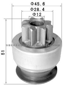 Starter Drive (For Auto Car Bus Truck Bendix 4G63 MD611211 Starter Drive Gear Parts Truck Starter Drive Auto Starter Drive Car Starter Drive )