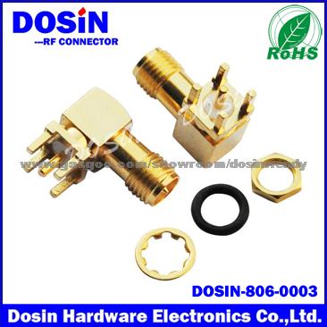 2013 Hot Sell Sma Bulkhead Female Connector