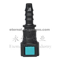 Conductive Quick Connector 6.3mm Straight To Hose ID 6mm