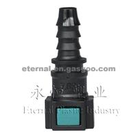 Conductive Quick Connector 7.89mm Straight To Hose ID 8mm